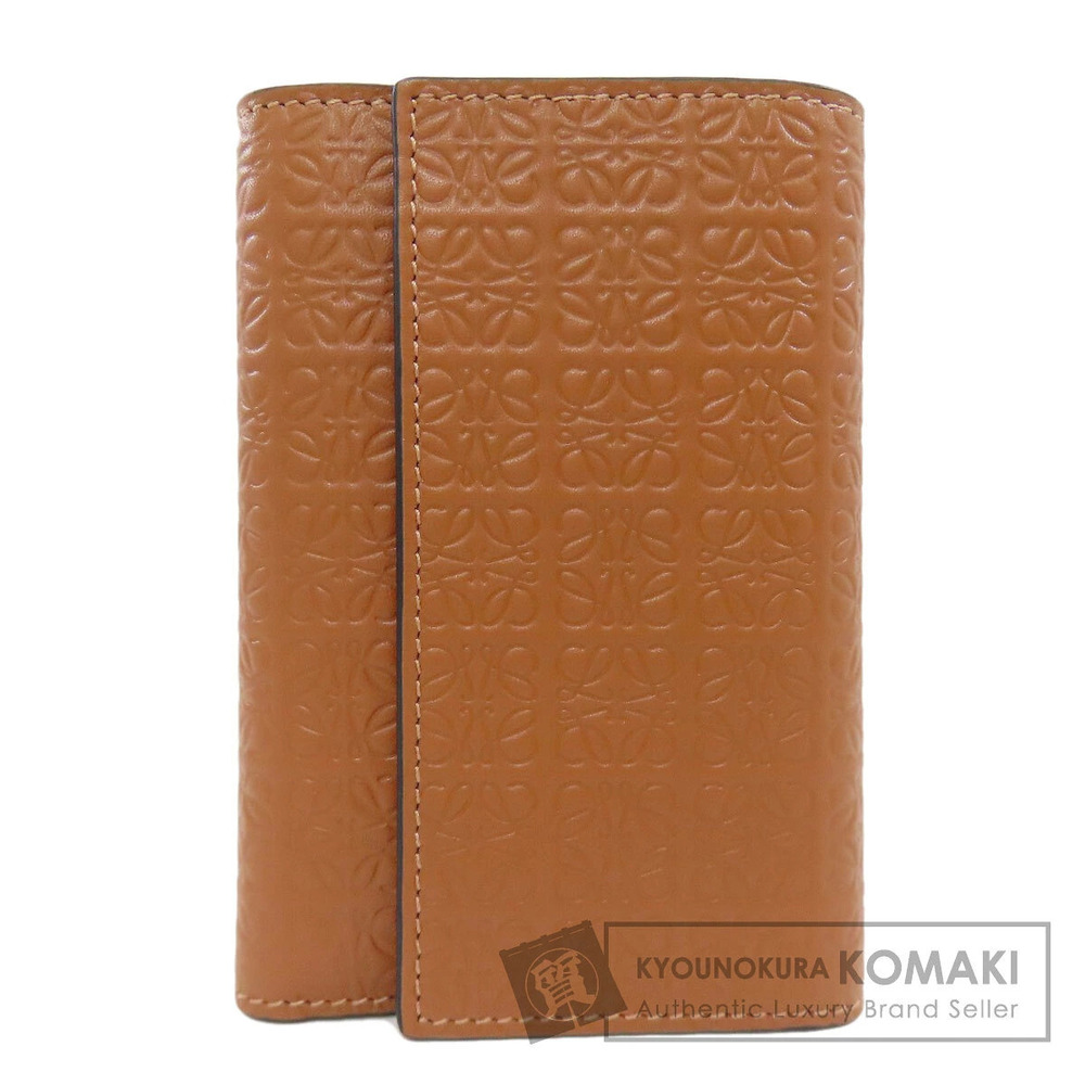 Loewe Repeat Vertical Wallet Bi fold coin purse Calfskin